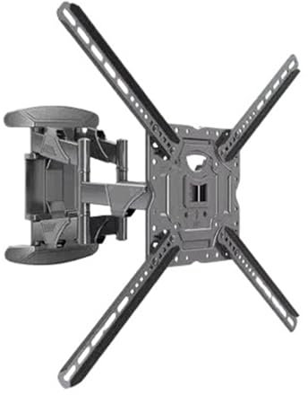 P5 - Soporte de TV de movimiento completo de 40 pulgadas, 65 pulgadas, 6 brazos, VESA 400 x 400 y 200 x 200, soporte de pared retráctil para televisores LCD, soporte de brazo móvil ajustable con