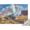 Dampfzug Puzzle 1000 Teile Puzzles Für Erwachsene Lernspiel Herausforderungsspielzeug 1000-teilige Puzzlespiel Für Erwachsene Kinder Puzzel 1000pcs (75x50cm)