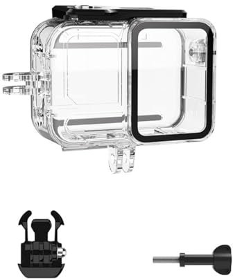 Custodia impermeabile da 45 m, per 360 fotocamera, con viti di fissaggio e staffe