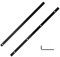 2 Pcs Guide Rail Joining Bar Connector, P-45777 for Makita Track Saw Long Cuts, Guide Rail Connector Set with Screws Allen Key, for Festool, Bosch, DeWALT, Curtain Track Accessories, Plunge Saw