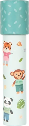 Small Foot Caleidoscopio Jungle Friends, in Materiale FSC®Certificato, con Motivi affascinanti e Forme Colorate, per Bambini dai 3 Anni, 12766