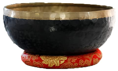 WOTZOV Klangschale Meditation Klangschale Kupferschale Buddha Klangschale Yoga Musikinstrument Klangtherapie Schale Ornament，A