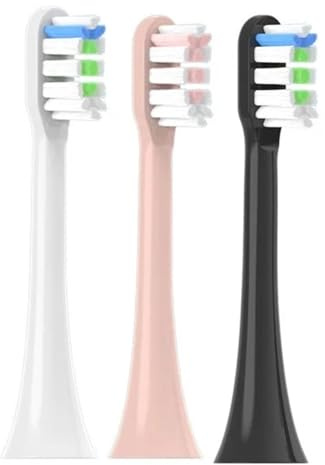 4/8/16PCS Ersatz-Zahnbürstenköpfe, kompatibel for HISMILE elektrische Zahnbürste, Sonic Electric, weiche Borsten, Düsen(8PCS BLACK-a)