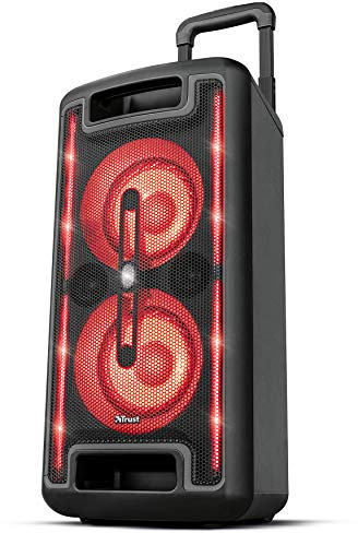 Trust Klubb MX GO Altoparlante wireless portatile per feste, Nero