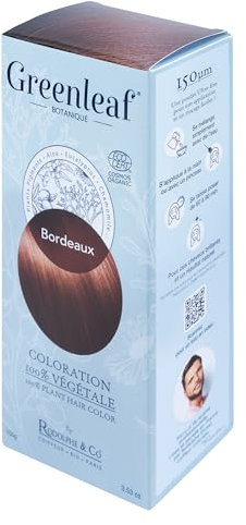 Greenleaf Coloration 100% Bio, 100 g, Kastanienbraun