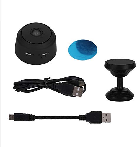 Webcam WiFi 1080P, telecamera IP ad alta risoluzione per monitor remoto APP, per Office Store(black)
