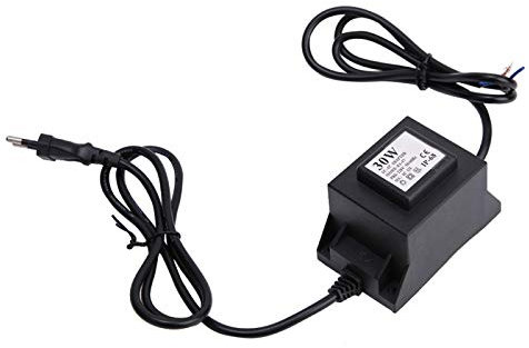 Kuuleyn Transformador de Piscina, Transformador Impermeable con Salida de 12 V para Piscina con luz LED subacuática (Enchufe de la UE 220 V)