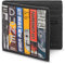 Sci-Fi Bookworm Herren Leder b枚rse von Yoshi Echt Schwarz Leder b枚rse RFID Blocking Wallet Bifold Wallets f眉r M盲nner