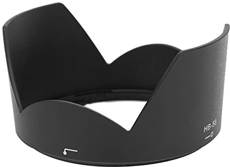VBESTLIFE Paraluce per Fotocamera, per Obiettivo 18‑300mm F/3.5‑5.6G ED VR, HB‑58 Paraluce Reversibile per Fotocamera Paraluce