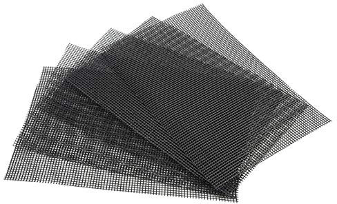 5Pcs Blumentopf Mesh Pad , Topfboden Kunststoff Mesh Verhindert Bodenverlust Lochmatten Atmungsaktiv DIY Bonsai Pot Bottom Grid Roller Pad für Balkon Blumenladen Garden(30×20cm)