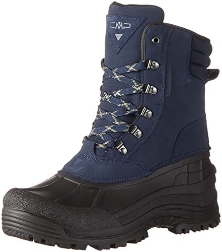 CMP Kinos Snow Boots Wp Stivali da Neve da Uomo, Blu (Blu Nero), 43 EU