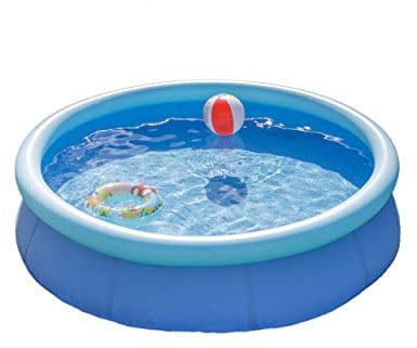 Baroni Home Piscina hinchable de jardín, piscina sobre tierra, redonda para adultos y niños, para exterior, 244 x 66 cm