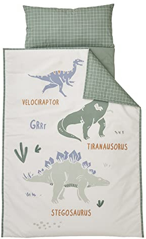 VERTBAUDET Minili Dinos Kinderschlafsack, Grün, TU