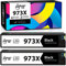 Smart Ink Kompatible Druckerpatronen Kompatibel für HP 973X 973 X 2 Schwarz Multipack Kompatibel mit PageWide Pro 477dw 577dw 452dw 477dn 452dn 577z 552dw P55250dw MFP Drucker