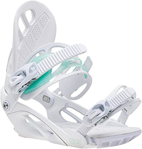 Roxy Lola Damen Snowboard-Bindung, Weiß, Größe M/L (39-45)