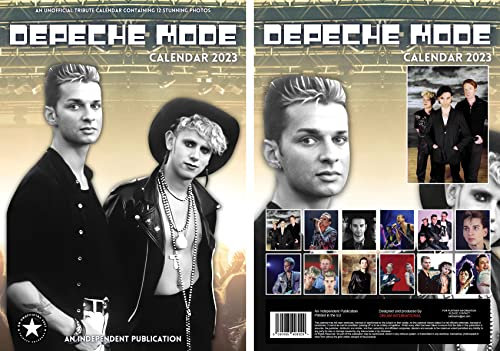 Depeche Mode Calendario 2023 con imán de nevera modo Depeche