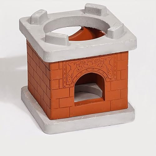 zalati Réchaud miniature en gypse pour maison de poupée, modèle d'équipement de cuisine pour exposer la décoration de la maison