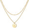 TINGN Geschenk für Kinder Halskette Goldene - Teenager Mädchen Geschenke für 8 9 10 11 12 Jahre Gold Kette mit Buchstaben Halskette Mädchen Geschenke Buchstaben E Gold Schmuck