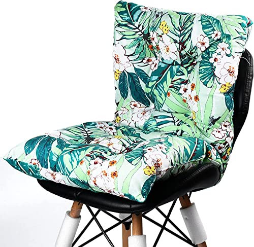 Stuhlkissen, Sitzpolster, Schaukelstuhl-Kissen, weich, verdickt, für Terrasse, Chaiselongue, getuftete Polster für Wohnzimmer, Büro, Esszimmer, 80 x 40 cm, Stuhlpolster, ohne Stuhl (D) (F)