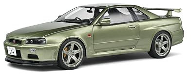 Solido Modellauto Maßstab 1:18 Nissan GT-R (R34) grün