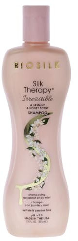 Silk Therapy Irresistible Shampoo by BioSilk for Women – 12 oz Shampoo