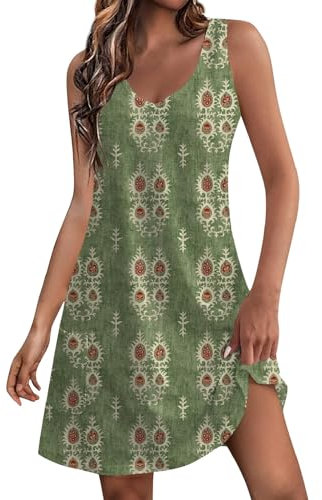 Robe Femme Été Florale Spring Dress Robe Plage Femme Spring Dress Robe Rose Femme Jolie Robe D Été Robe Été Spring Dress Robe Été Femme Spring Dress Robe Rouge Femme Robe Multicolore S