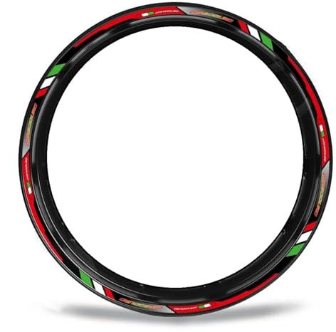 Felgenrandaufkleber Motorrad Reflektierende 17 „Radnabe Aufkleber Felge Aufkleber Streifen Band Wasserdichte Zubehör Für Aprilia Dorsoduro 750 900 1200 Radaufkleber (Größe : 1)