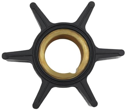 PEGGYLIN 47-89982 47-65958 Außenbord-Wasserpumpenlaufrad, passend for Mercury Mariner 20 PS Motor 47-56780 47-89982B