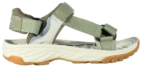 HI-TEC ULA RAFT Damen-Trekking-Sandalen, Sommerschuhe für den Sommer, bequem (Rose-Grey, EU-Schuhgrößen, Größe M)