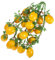 Hemobllo 5piezas Cuerdas De Limón Artificiales Para Decoración De Granja Accesorios De Fotografía y Adornos De Frutas Para Hogar y Jardín