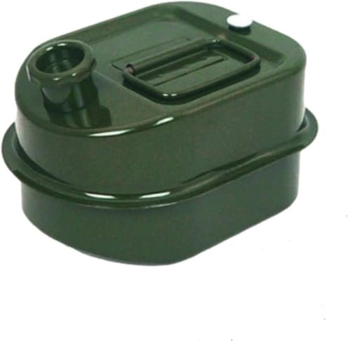 WAWPU Bidon d'essence carré en Acier Inoxydable, étanche, 3 L/5 L/10 L/15 L/20 L/25 L/30 L/35 L/40 L/50 L/60 L(3L)