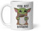 Yoda Best Boyfriend Coffee Mug – Funny Star Fan Gift for Him – Cute Nerdy Cup for Boyfriend, Fiancé, or Husband – Geeky Anniversary, Valentine’s Day or Birthday Present – 11oz Ceramic Mug