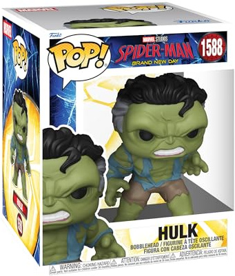 Funko POP! Super: Marvel - Spider-Man Brand New Day (BND) - Hulk | Official Merch - Collectable Vinyl Figurine for Shelf Display - Birthday Gift Idea for Fans and Collectors
