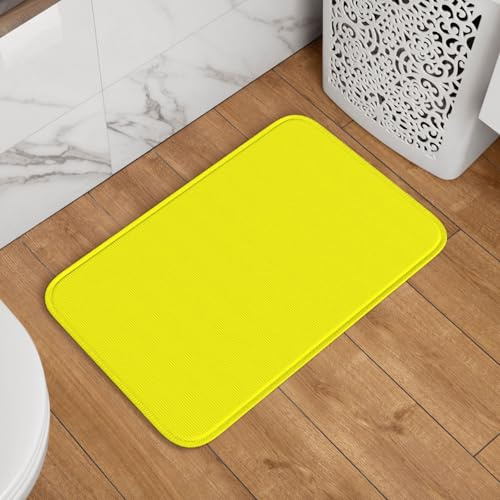 Fussmatten Gelber Druck Türmatte Hochwertige Fußabtreter Strapazierfähige Für Treppenaufgänge Patio 40X60 cm