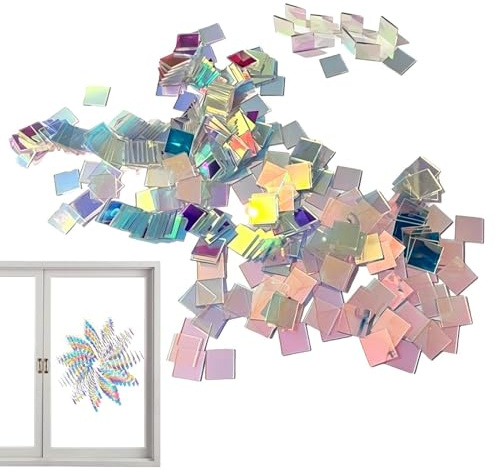 Placa de acrílico de color arcoíris, 100 piezas de doble cara, láminas de vidrio acrílico de colores - Para proyectos de manualidades, presentaciones, , bodas, aulas, oficinas y obras