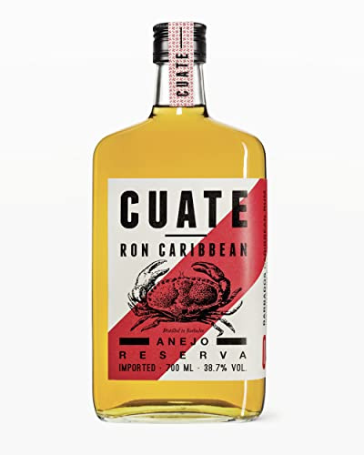 LQR Company Cuate Rum 04 | Barbados Master Blend Mit Feinem Geschmack | Ideal Für Die Hausbar & Beliebtes Geschenk Für Männer | 700ml (38.7% Vol.) (Cuate04)