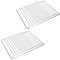 SPARES2GO Shelf Rack for Indesit Oven Cooker Grill (477mm x 363mm) Pack of 2