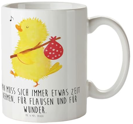 Mr. & Mrs. Panda Tasse Küken Wander - Ostergeschenke, Osterdeko, Geschenk, Flausen, Kaffeetasse, Ostereier, Ostergeschenke, liebe Grüße,