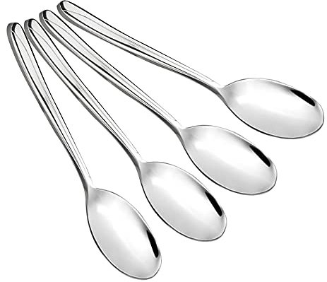 Anbers 8 cucchiai da portata grandi, 24 cm, in acciaio inox, per catering