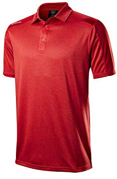 Wilson Staff Herren Golf-Poloshirt, WILSON STAFF 2 TONE POLO, Polyester, Rot, Gr. M, WGA700734MD