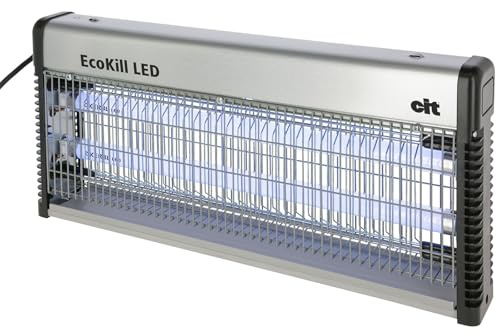 Kerbl 299937 Eco Fliegenvernichter mit Led Licht, 48cm x 7cm x 26cm, 14W Leistung