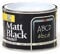151 Matt Black Paint Black Board School Chalk Wood Metal Concrete School 180ml