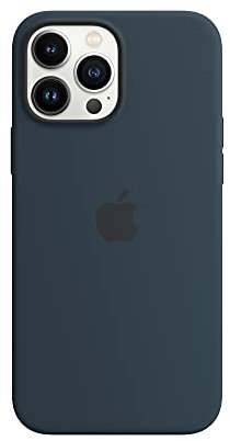 Apple Silicone Case with MagSafe (for iPhone 13 Pro Max) - Abyss Blue