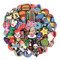 UNN 100 Pieces Random England Shoe Charms Colorful Butterfly Shoes Decorations Food Beer Wristband Accessories for Boys Girls Kids