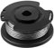 Ersatzspule für Bosch F016800385 F016800569 Fadenspule EasyGrassCut 18-230 18-260 Rasentrimmerspulen Rasentrimmerfaden Kompatibel mit Art 23SL Art 26SL, 4m x 1,6mm (1pcs)