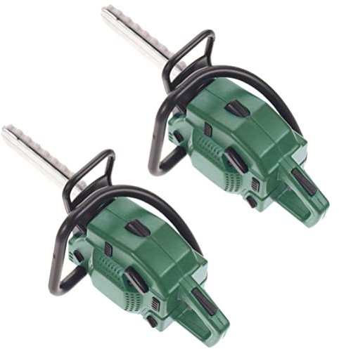 2st Puppenhaus Kettensäge Miniatur Hausschmuck Miniforce-spielzeuge Kleines Konstruktionsspielzeug Kleine Kettensäge Mini-kettensägenmodell Miniaturhaus Kind Draussen Pvc Vorgeben