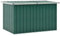 FIRBNUS Gartentruhe Gartenbox 149x99x93 cm mit Klappdeckel Garten Aufbewahrungsbox Auflagenbox Kissenbox Box mit Deckel Gartenboxen Storage Boxes Gartenschrank Grün Verzinkter Stahl