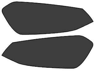 NAKEAH Licht Tönungsfolie Scheinwerfer Für Golf 7 2012–2019, geräucherte Schwarze Auto-Scheinwerfer-Schutzfolie, Kratzfeste TPU-Lichtabdeckungsfolie