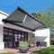 RNQZ Electric Retractable Awning with Lights, Patio Awnings Sun Shade Shelter, Retractable Awning Patio Door Window Sunshade Shelter Outdoor Canopy,Grey,2X1.5M