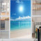 Fensterfolie Motiv Blaues Meer 3D Fensterfolie Blickdicht Glasaufkleber Statisch Selbsthaftend Ohne Kleber Uv Schutz Fensterfolie Milchglas 43x120cm